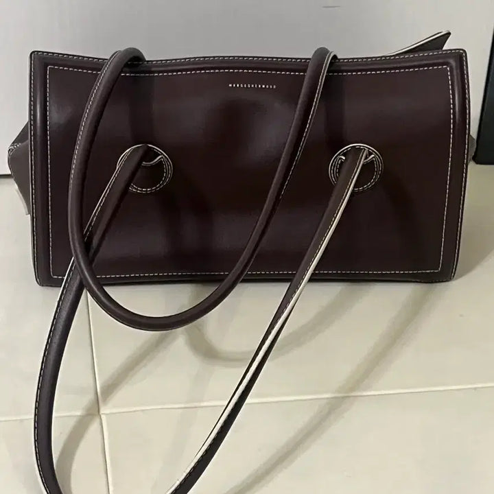 [SOLD OUT] 마지셔우드 보스턴백 브라운