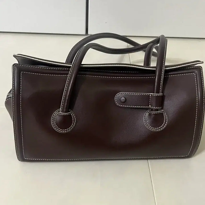 [SOLD OUT] 마지셔우드 보스턴백 브라운