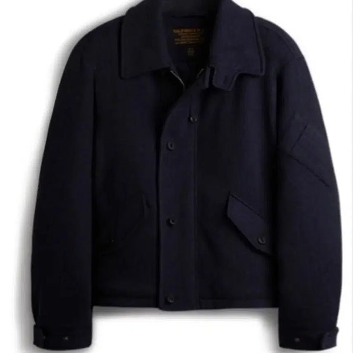 [BUNJANG] Who au MK3 Flight Wool Jacket Navy / 새제품 후아유 mk3 플라이트 울 모직 자켓 네이비