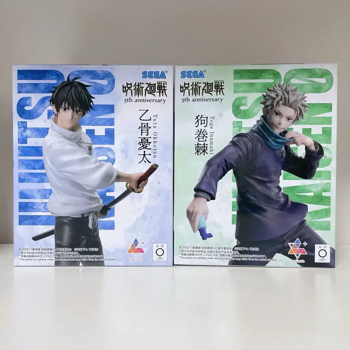 [SOLD OUT] 일괄 주술회전 옷코츠 유타 이누마키 토게 5주년 루미나스타 피규어