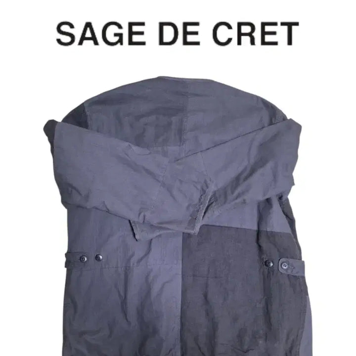 [BUNJANG] Sage de Cret Patchwork Zip-Up Jacket / [3] sage de cret 사쥬드크레 패치워크 자켓