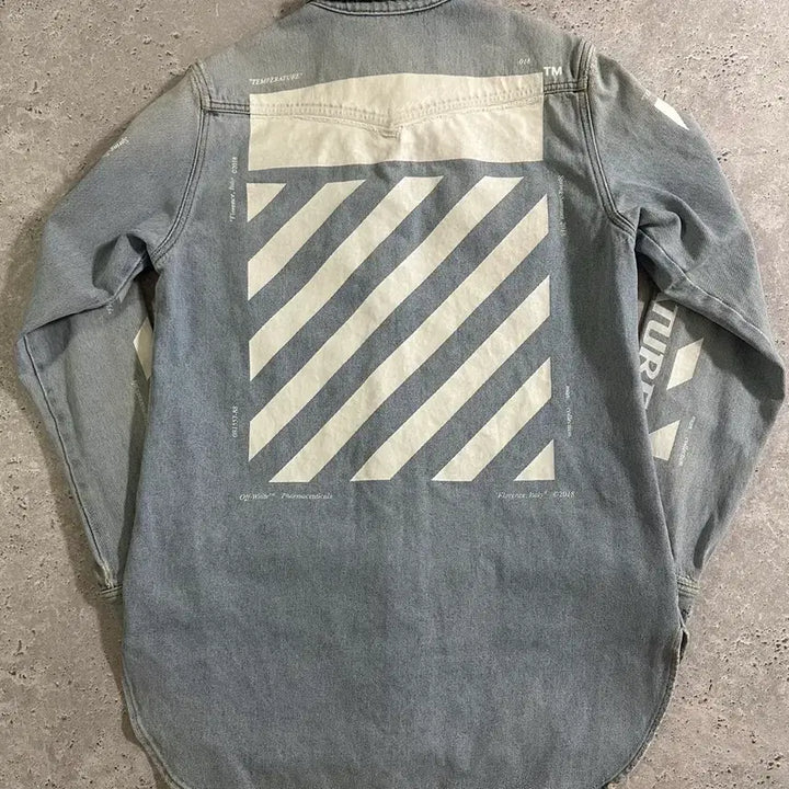 [BUNJANG] Off-White Temperature Shirt / OFF-WHITE TEMPERATURE SHIRT