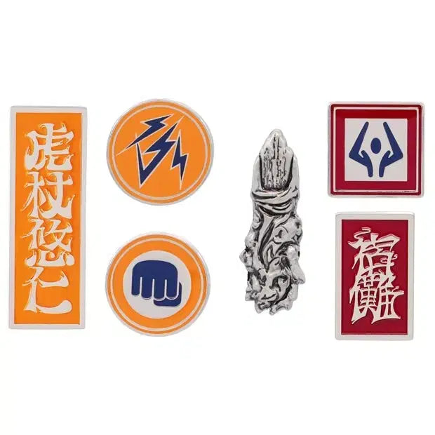 [SOLD OUT] 주술회전 x USJ 2026 이타도리 스쿠나 핀뱃지 세트 [