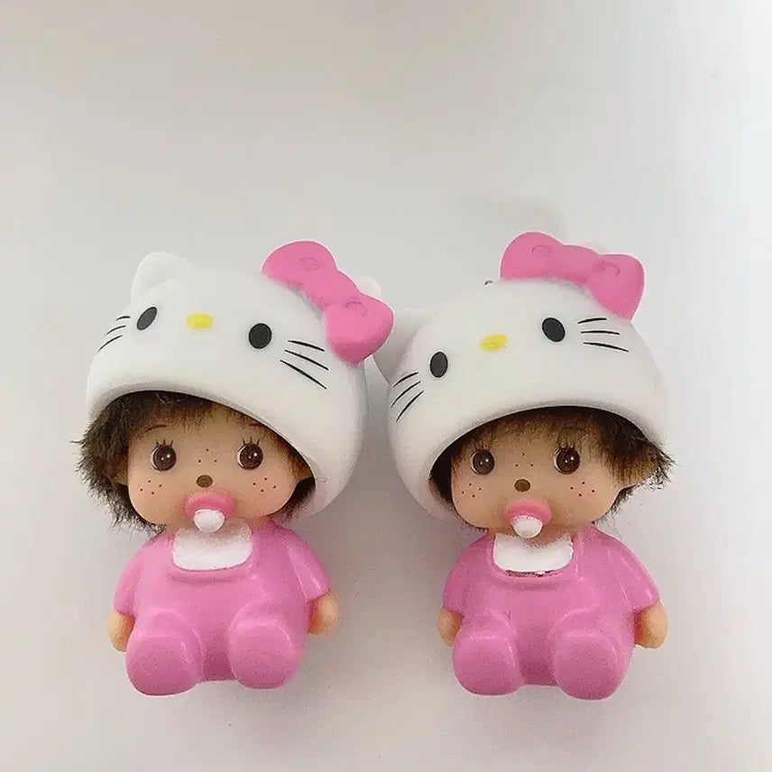 [BUNJANG] 베이비 몬치치 키티 키링 / 베이비 몬치치 키티 키링