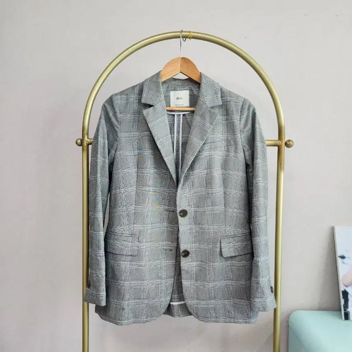 [BUNJANG] Roem Check Pattern Jacket / 로엠 체크 패턴 자켓. 55