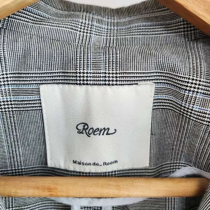 [BUNJANG] Roem Check Pattern Jacket / 로엠 체크 패턴 자켓. 55