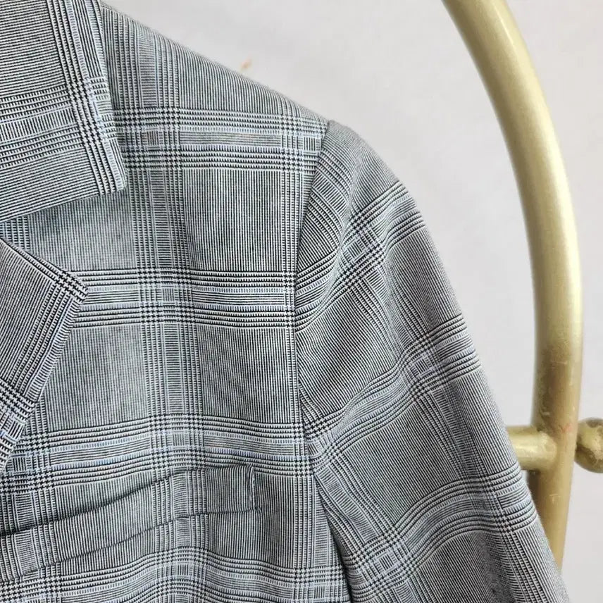[BUNJANG] Roem Check Pattern Jacket / 로엠 체크 패턴 자켓. 55