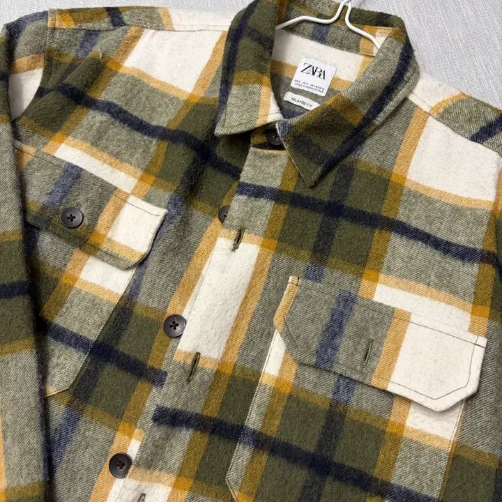 [SOLD OUT] 자라 체크 패턴 셔츠