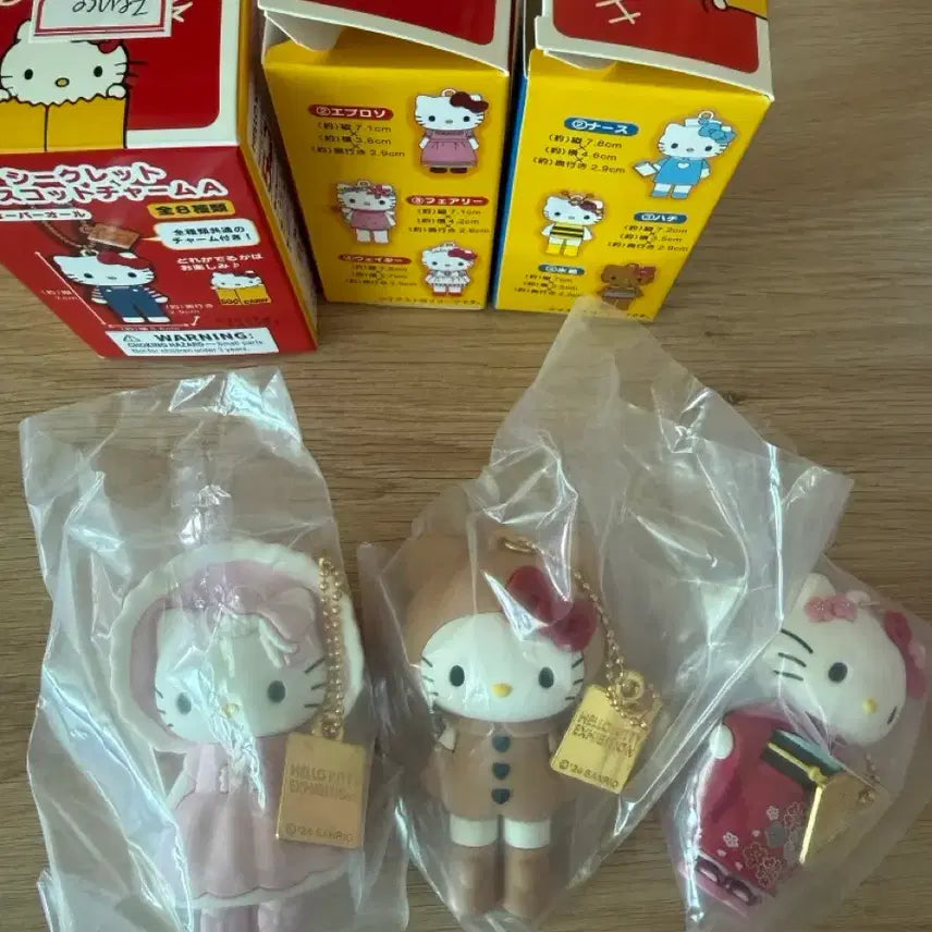 [BUNJANG] Hello Kitty Kimono Figurine Keychain (Kimono Only) / 키티 피규어 키링 (기모노만 남음)
