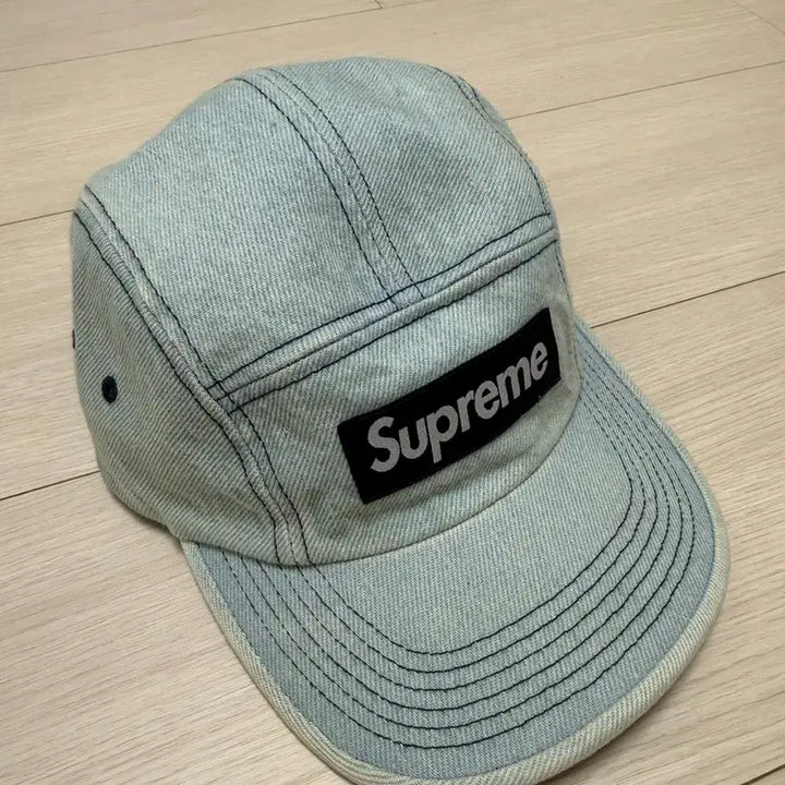[BUNJANG] Supreme 25SS Denim Camp Cap Light Washed Indigo / 25SS 슈프림 데님 캠프캡 라이트 워시드 인디고