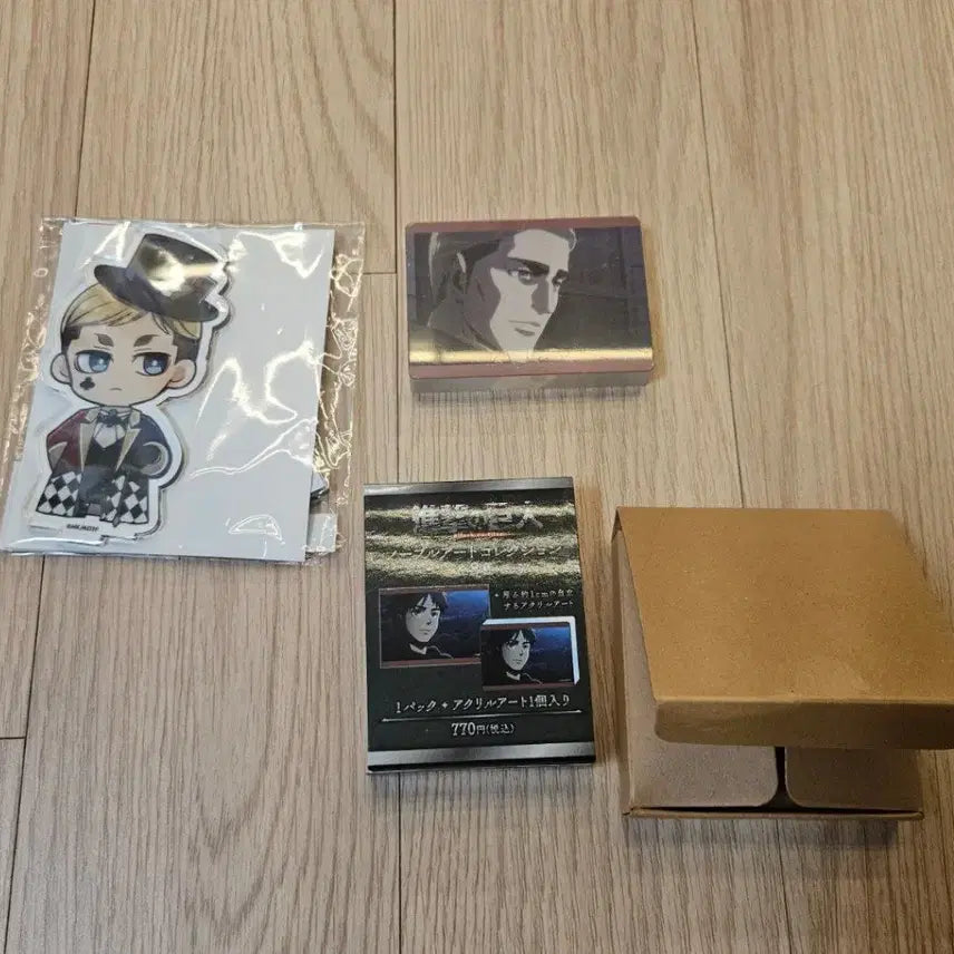 [BUNJANG] Elvin Trump Card Princess Cafe Acrylic Block Acrylic Stand / 엘빈 트럼프카드 아크릴 프린세스 카페 진격거 명장면 아크릴 블락 꿈포죽