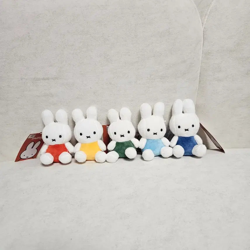 [BUNJANG] Miffy Orange Plush Keychain / 미피 인형 키링 오렌지