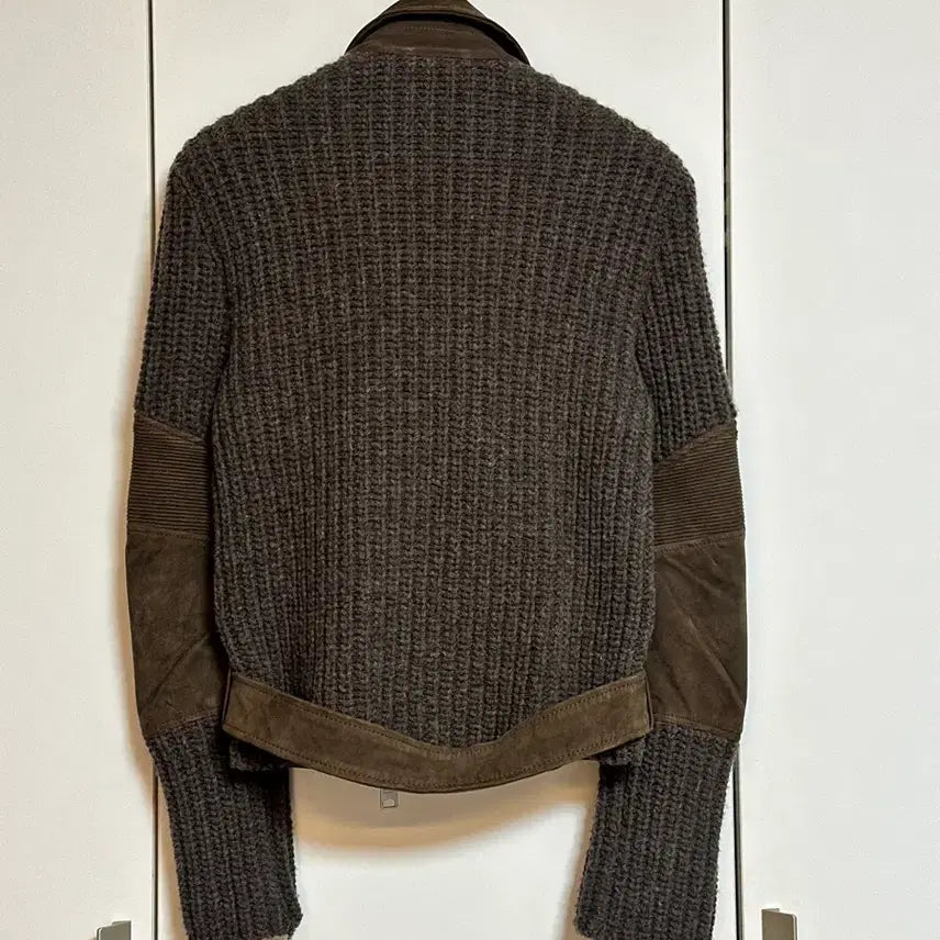 [BUNJANG] AllSaints Suede Knit Mix Biker Leather Jacket / ALLSAINTS 올세인츠 스웨이드 자켓 바이커 라이더 가죽자켓