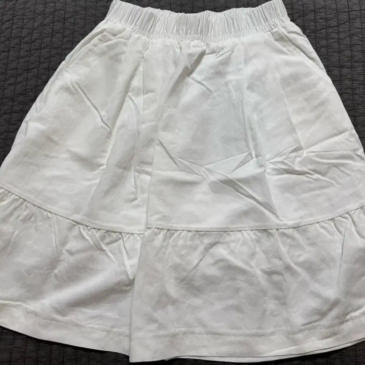 [BUNJANG] A-Line White Skirt / 화이트 스커트 A라인 치마