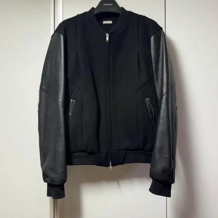 [BUNJANG] XLIM Varsity Jacket Black / XLIM ep4 varsity 엑슬림 바시티 블랙(2사이즈 m