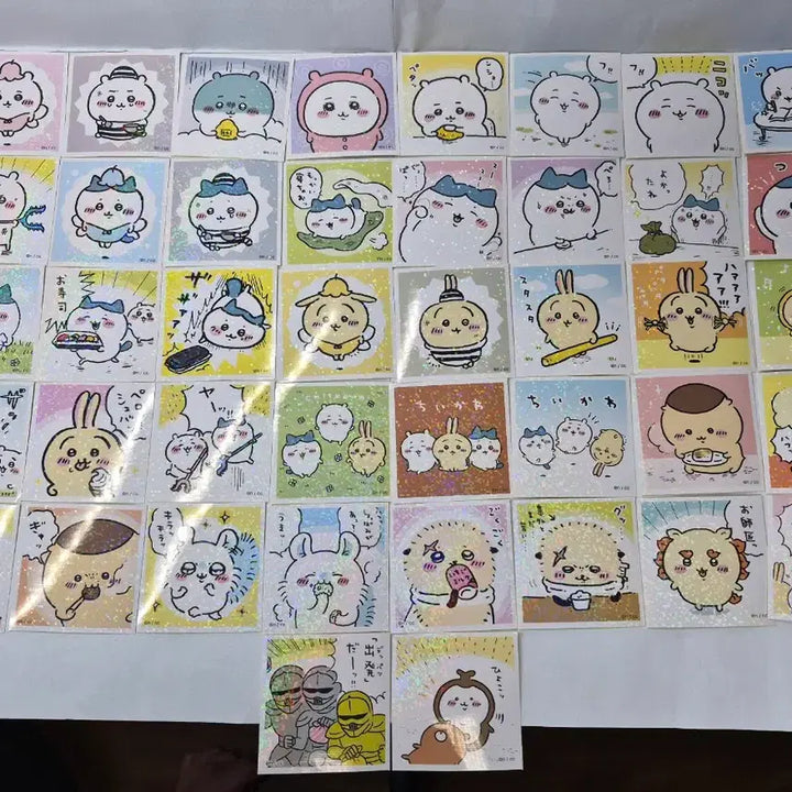 [BUNJANG] Chiikawa Assorted Stickers Bundle Set / 치이카와 무중복 스티커 일괄 (42종/34종/15종)