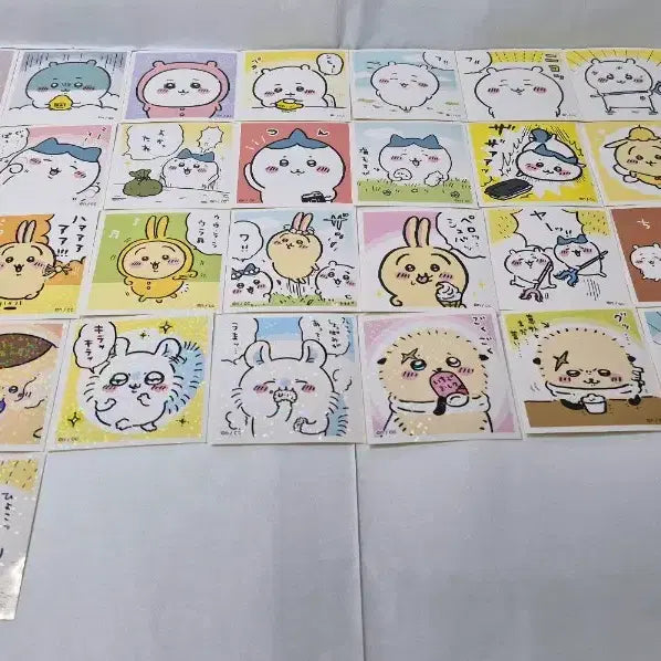 [BUNJANG] Chiikawa Assorted Stickers Bundle Set / 치이카와 무중복 스티커 일괄 (42종/34종/15종)