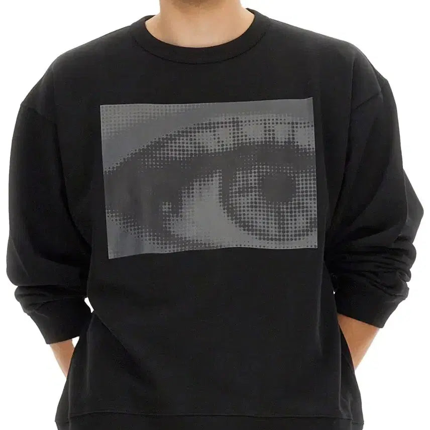 [BUNJANG] Dries Van Noten Eye Printing Sweatshirt / 드리스 반 노튼 EYE프린팅 스웨트셔츠  dries van noten