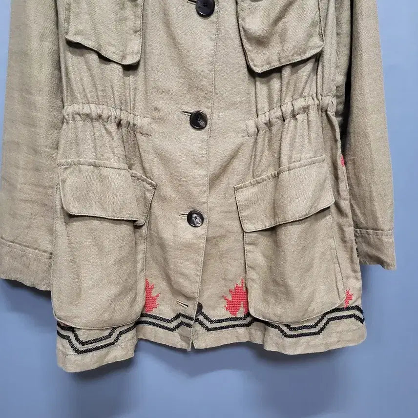 [BUNJANG] 르윗 Embroidered Linen Jacket / 르윗 자수 린넨 자켓