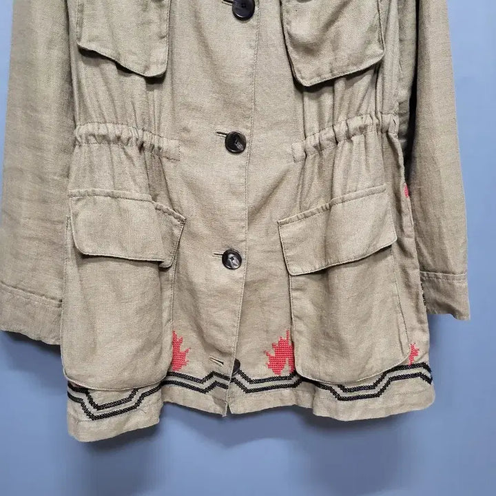 [BUNJANG] 르윗 Embroidered Linen Jacket / 르윗 자수 린넨 자켓