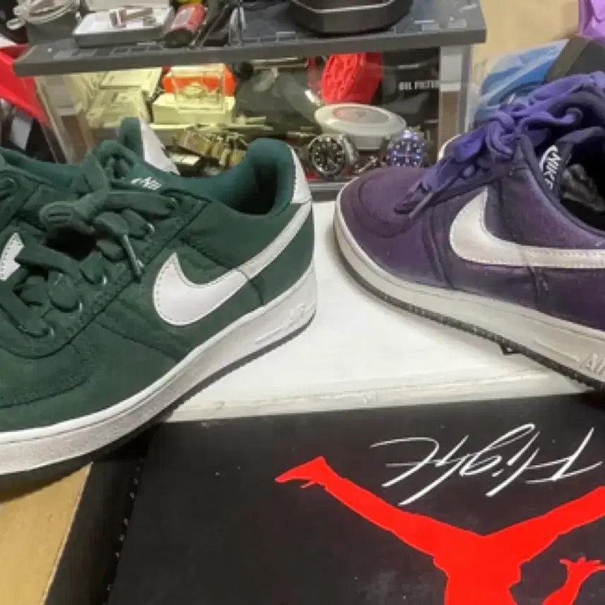 [BUNJANG] 1994 Nike Air Force 1 Low Canvas Evergreen (275) / 94년 나이키 에어포스1 cvs 로우 275
