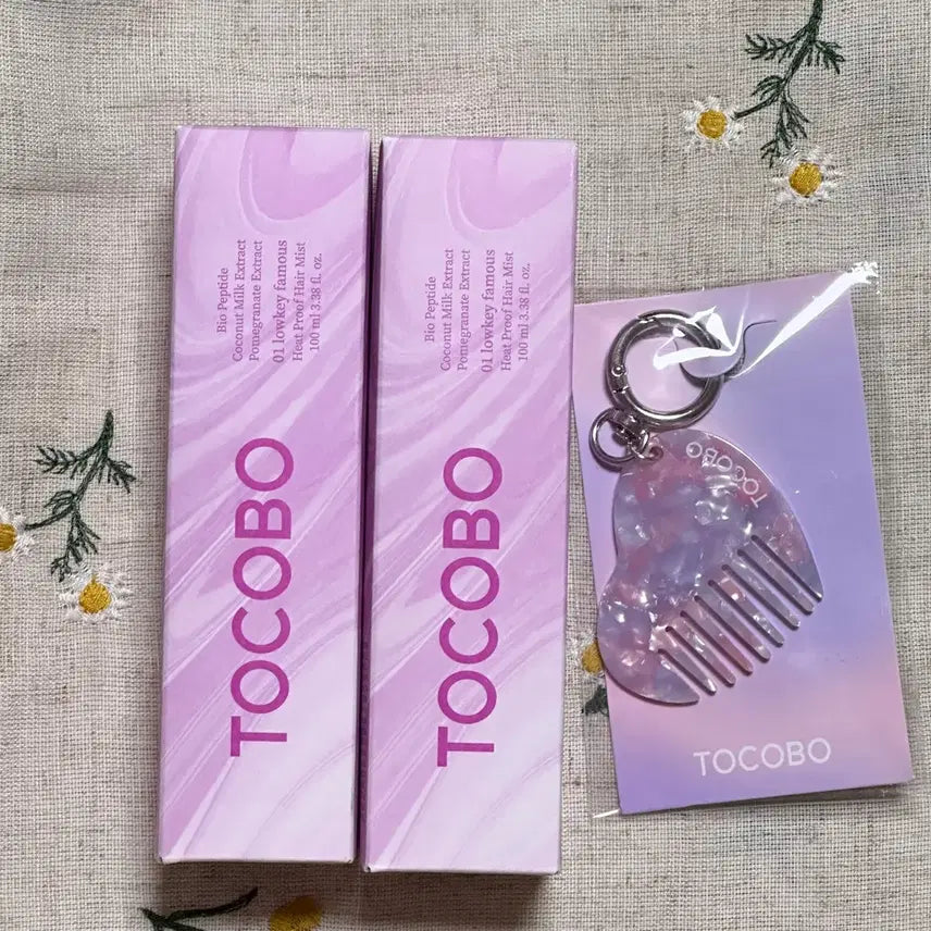 [SOLD OUT] 토보코 헤어미스트 2개+빗 키링 세트