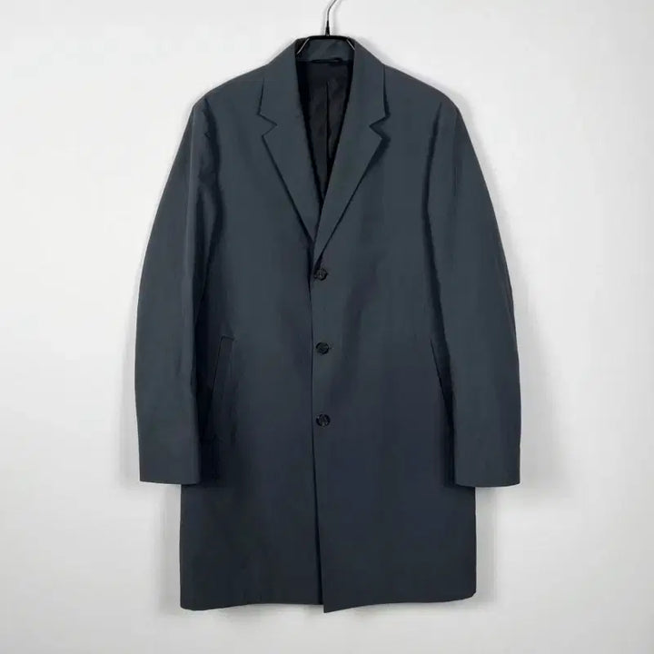[BUNJANG] Calvin Klein Navy Long Windbreaker Coat / CK 캘빈클라인/롱 자켓 맥 코트 바람막이 M 100/라덴