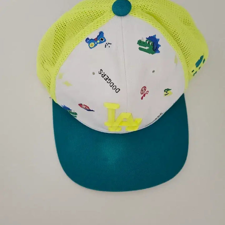 [BUNJANG] MLB Kids Color Block Trucker Snapback / MLB 키즈게임 전판 배색 트러커 스냅백(72CPNB111)