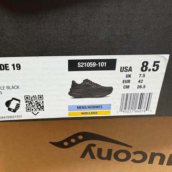 [BUNJANG] Saucony Guide 19 Wide Running Shoes / (실착2회)써코니 가이드19 와이드 러닝화 저렴하게 판매