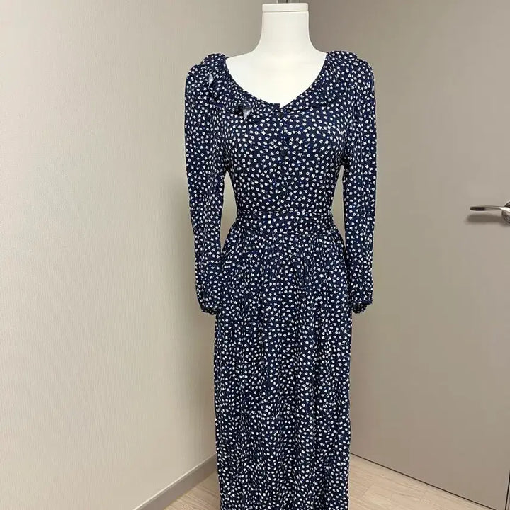 [BUNJANG] Undervi Floral Long Dress / 언더비 제작 원피스 undervi 플라워 롱 원피스