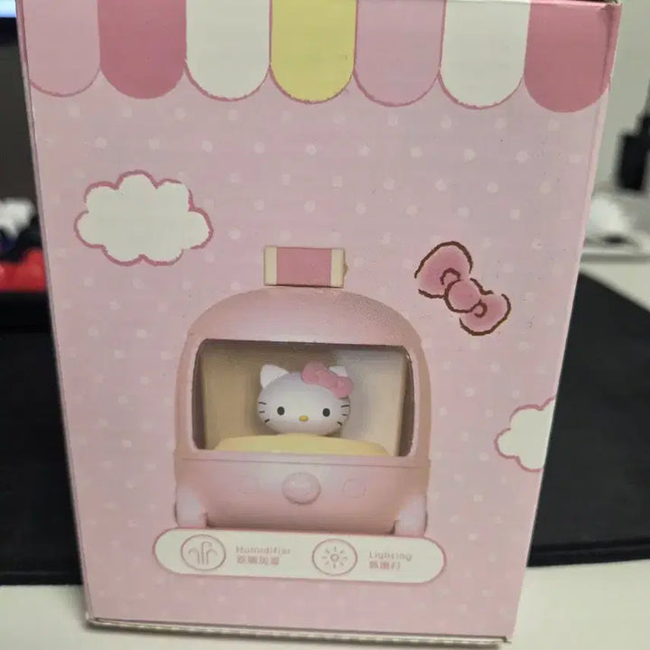[BUNJANG] Hello Kitty Humidifier Mood Lamp Figure / 헬로키티 가습기 조명 무드등 피규어