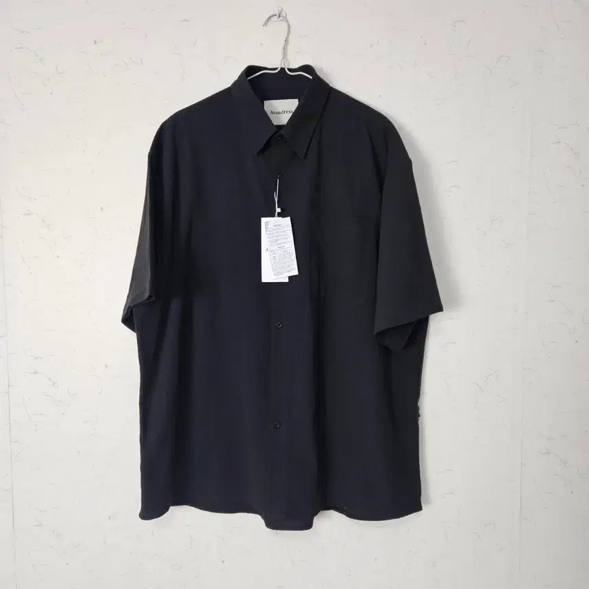 [BUNJANG] Urban Dress Loose Fit Black Short Sleeve Shirt XL / 어반드레스 루즈핏 셔츠 XL