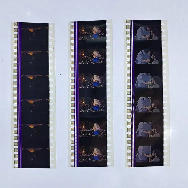 [BUNJANG] Ghibli Spirited Away Film Cut Set / 지브리 센과 치히로의 행방불명 영화필름컷 6프레임 3매 (F-27)