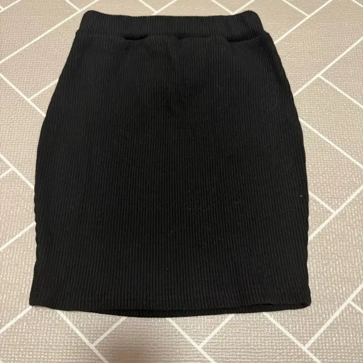 [BUNJANG] Ribbed Skirt / 골지치마