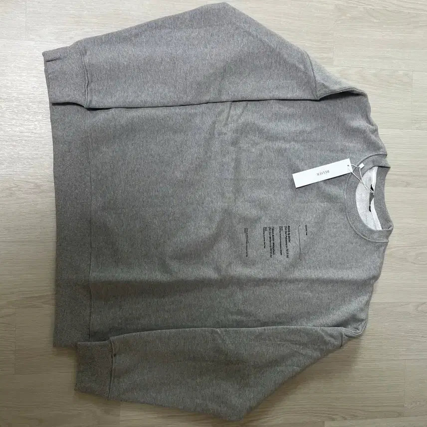 [BUNJANG] Vellie Blank Slogan Sweatshirt (M) / 벨리에 블랭크 슬로건 스웨트셔츠 m(100)사이즈 판매