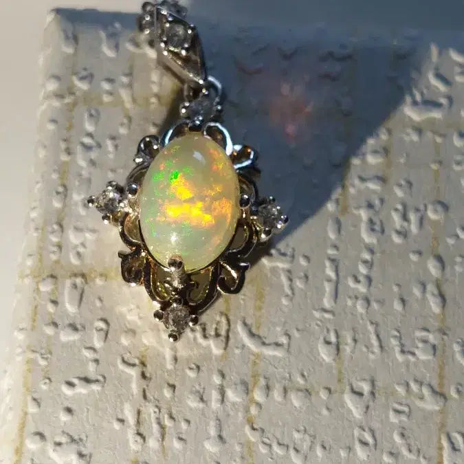 [BUNJANG] Opal Necklace / 오팔 목걸이