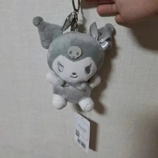 [BUNJANG] Sanrio Kuromi Silver Charm Doll / 산리오 쿠로미 실버 키링 인형