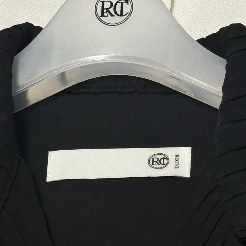 [BUNJANG] Recto Pleated Shirt Black / 렉토 플리티드 셔츠 (새상품)