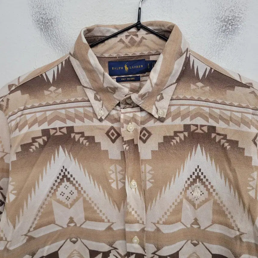 [BUNJANG] Polo Ralph Lauren Native Pattern Shirt (Women&