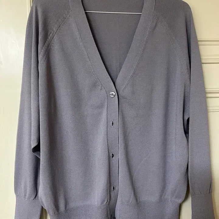[SOLD OUT] (마지막가격)(새상품)무인양품 면52/폴리에스터48 가디건