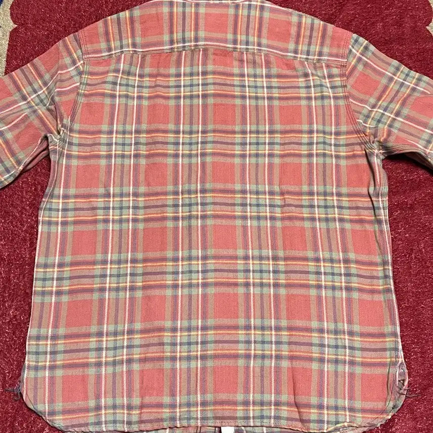 [BUNJANG] RRL Plaid Twill Work Shirt / 더블알엘 (RRL) 플래드 트윌 워크셔츠