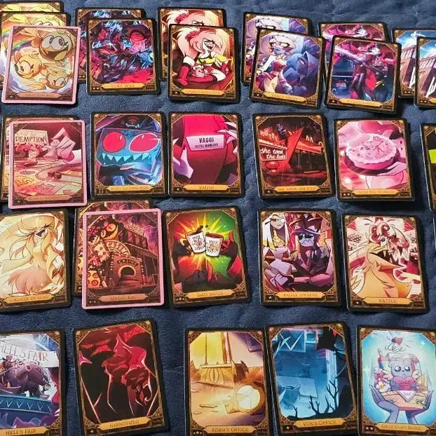 [BUNJANG] Hazbin Hotel Season 2 Trading Cards Bundle Set / [급처 가격] 해즈빈 호텔 시즌2 트레이딩 카드 일괄 판매