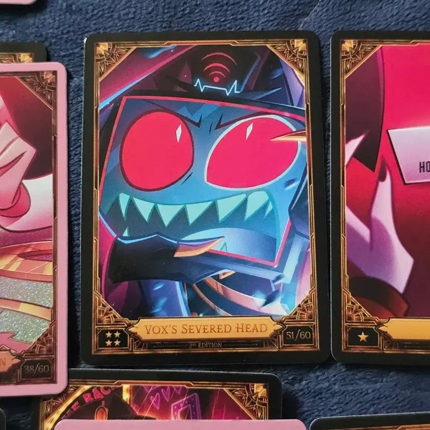 [BUNJANG] Hazbin Hotel Season 2 Trading Cards Bundle Set / [급처 가격] 해즈빈 호텔 시즌2 트레이딩 카드 일괄 판매
