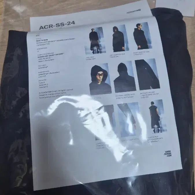 [BUNJANG] Acronym S21-DS Hoodie / 아크로님 s21-ds