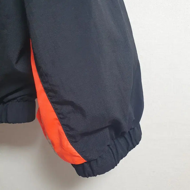 [BUNJANG] Adidas Colorblock Windbreaker Jacket Black XL / 아디다스 바람막이 오버핏 컬러블록 윈드자켓 블랙 XL