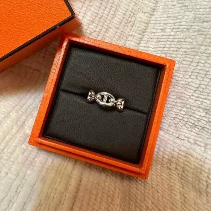 [BUNJANG] Hermes Antique Silver Ring / 에르메스 반지