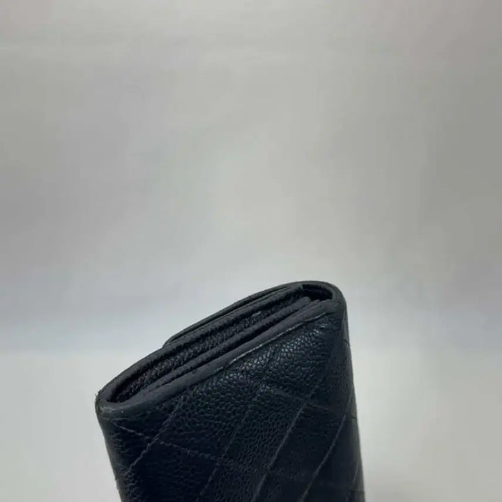 [BUNJANG] Chanel Caviar Gold Trim Long Wallet / 샤넬 캐비어 금장 장지갑