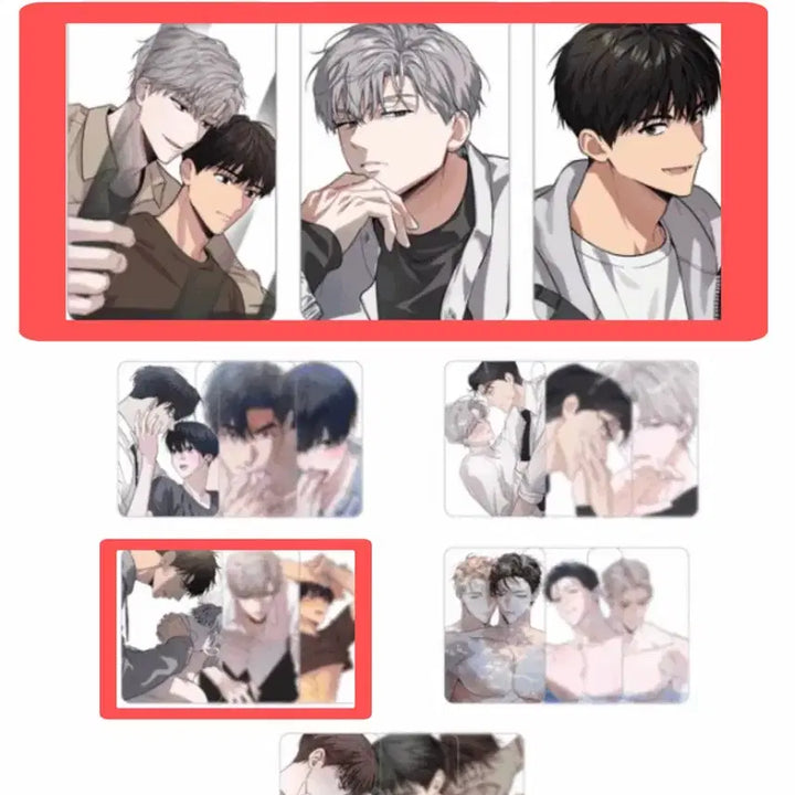 [SOLD OUT] 녹티아 패션 투명 포카 포토카드