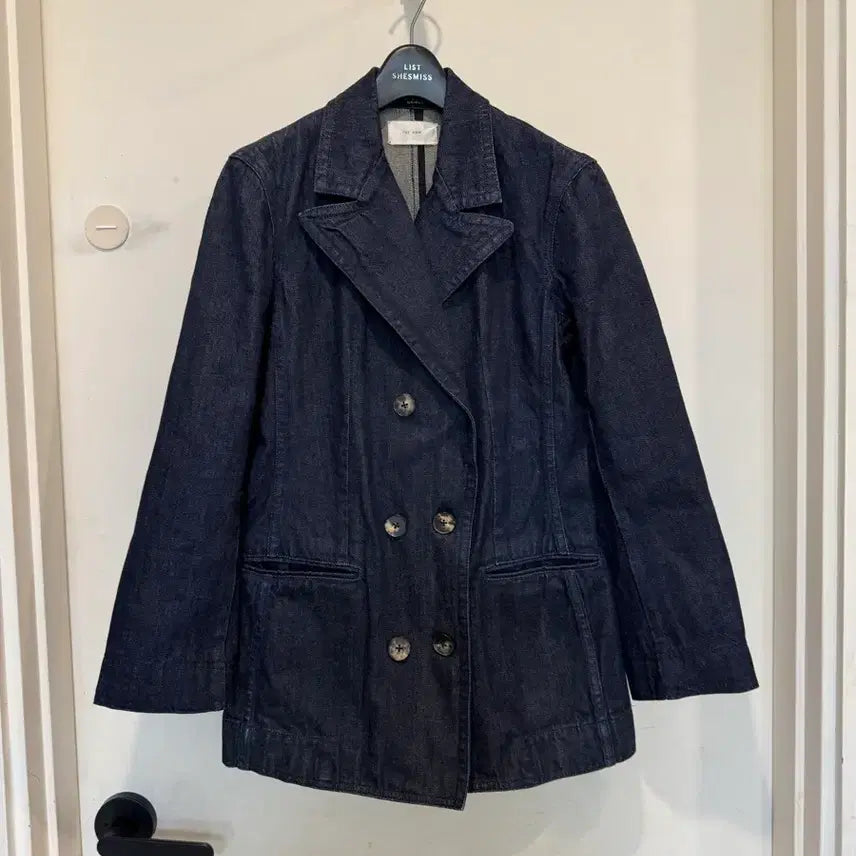 [BUNJANG] The Row Double Breasted Denim Jacket / The row 더로우 더블 브레스트 데님 자켓