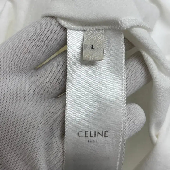 [BUNJANG] Celine Loose Print T-shirt / [L]셀린느 루즈 프린트 반팔티